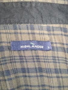 Men's Plaid Button-Down Shirt new hai