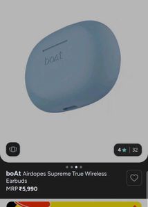 boAt Airdopes Supreme True Wireless Earbuds