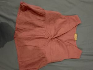 Chic Twisted Front Peplum Top