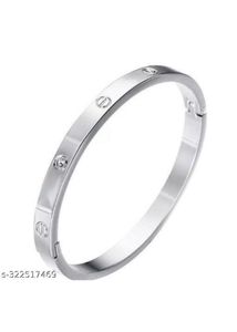 Anti Tarnish Silver Bangle