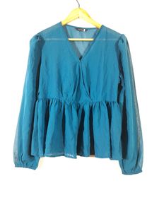 Sea Green Casual  Top (Women's)