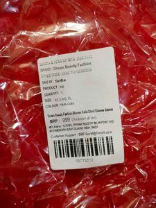 A Bright Red Crop Top (Boxy Fit)