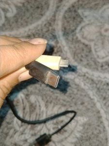 Combo Black White Charge Cable
