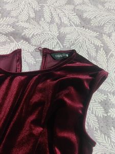 Elegant Velvet Dress
