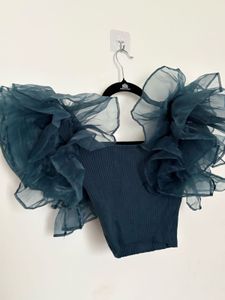 Zara Ruffle Top