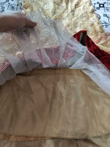 Red and Golden embellished Lehenga choli  ♥️✨