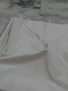 White dress Material