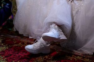 white wedding Shoes