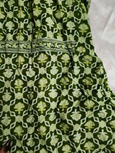 olive green top