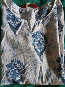 Stylish Printed Cotton Kurta