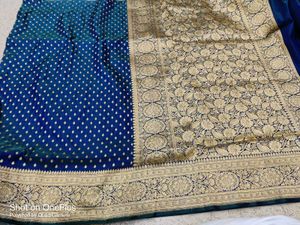 Banarsi Silk Saree Tilak Buti