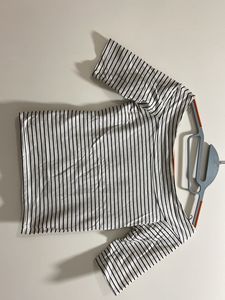 Off Solder Crop Top