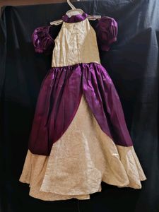 Pure Silk Party Gown For Girls ₹800
