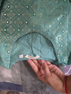 sea green kurti