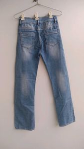 Straight fit denim jeans