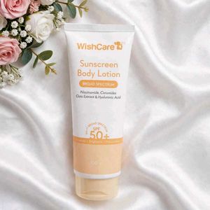 WishCare Sunscreen Body Lotion SPF50, In-Vivo Test