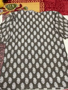 Paisley Print Kurta