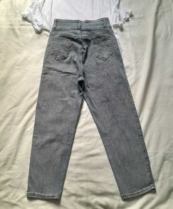 Blue Boyfriend Jeans