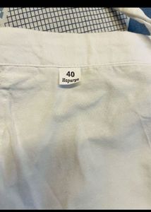 combo of 2 pants and 1 gownElegant White Embroider