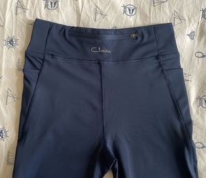 Navy Blue Athletic Leggings