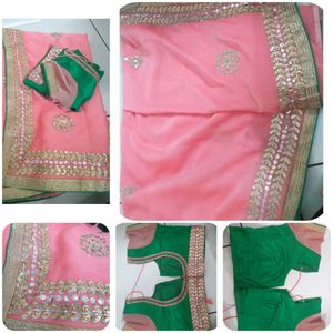 Elegant Ethnic Sarees With Blouse