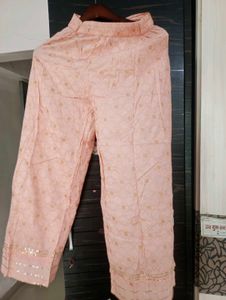 Girl's W brand Pink Palazzo Pants