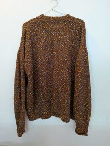 Cozy Speckled Knit Sweater