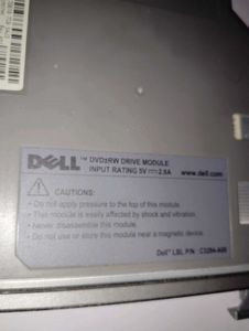 Dell DVD/RW Drive Module - Tested