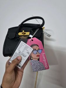 Chic Black Mini Handbag