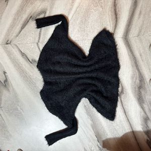 Fluffy Black Sweater