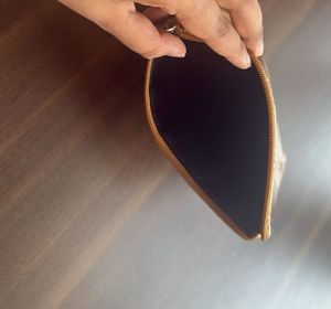Shiny Rose Gold Clutch Pouch