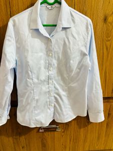 Classic Light Blue Button-Up Shirt