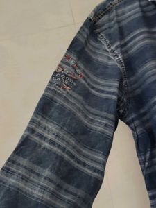 Mens Stylish Blue Denim Shirt xl size 40-42 cms
