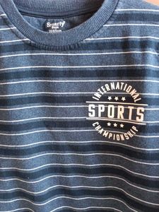 Price Dropped 😍 Striped Sports T-Shirt