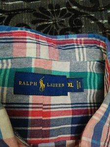 Ralph Lauren Plaid Button-Down Shirt