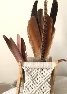 Real Feathers Smudge Wand