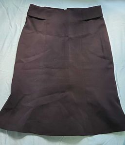 Classic Black A-line Skirt