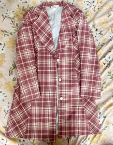 ✨ Meraki Plaid Co-ord Set with Coat ✨