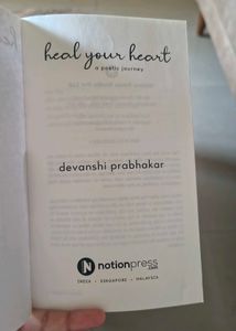 Heal Your Heart by Devanshi Prabhakar - Poetry