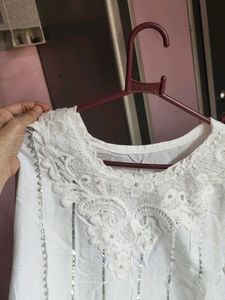 White Kaftan Co Ord Set