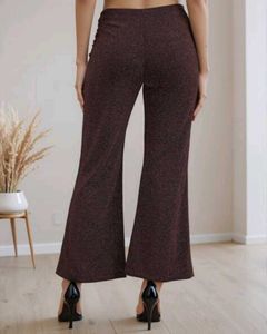 SHEIN Sparkling Wide Leg Pants
