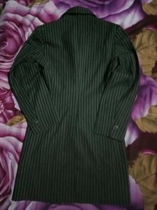 RARE VINTAGE LONGLINE STRIPPED BLAZER