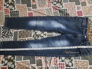 Stylish Dark Wash Denim Jeans