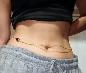 Gold Greek Goddess  Simple Waist Chain