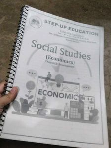 Social Studies Economics Study Book for class 10