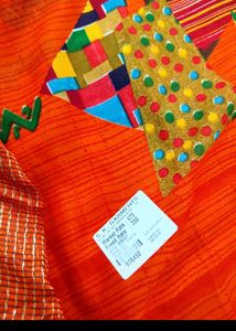 new Saree with Ethnic Motifs