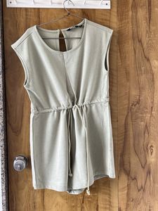 Light Green Sleeveless Romper