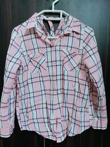 Baby Pink Woman's Shirt