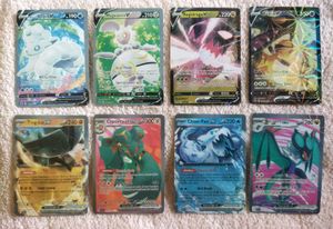 Pokemon Trading Cards - V & EX lot