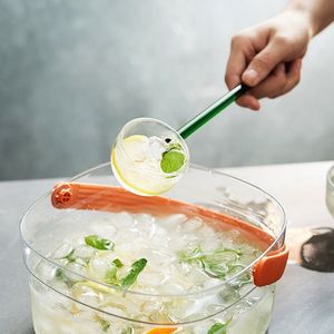 High Borosilicate Glass Spoon (Pack of 2)